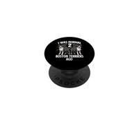 Ero normale 2 Boston Terrier fa - Amante dei Boston Terrier PopSockets PopGrip Adesivo