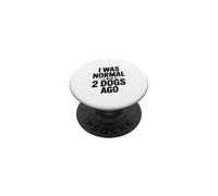 Ero normale 2 cani fa PopSockets PopGrip Adesivo