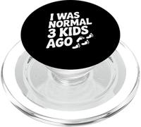 Ero normale 3 Bambini fa Umorismo genitoriale divertente PopSockets PopGrip per MagSafe