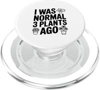 Ero normale 3 piante fa giardinaggio divertente PopSockets PopGrip per MagSafe