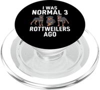 Ero normale 3 Rottweiler fa divertente Rottweiler PopSockets PopGrip per MagSafe