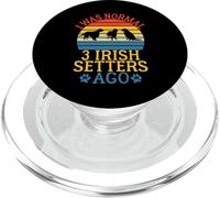 Ero normale 3 Setter irlandesi fa divertente Setter irlandese PopSockets PopGrip per MagSafe