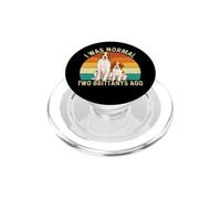 Ero Normale Due Bretagne Fa - Brittany Spaniel Cane Mamma PopSockets PopGrip per MagSafe