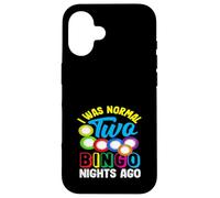 Ero Normale Due Notti Di Bingo Fa Giocatore Di Bingo Custodia per iPhone 16