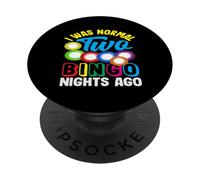 Ero Normale Due Notti Di Bingo Fa Giocatore Di Bingo PopSockets PopGrip Adesivo