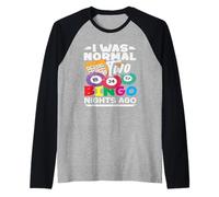 Ero Normale Due Notti Di Bingo Fa Maglia con Maniche Raglan