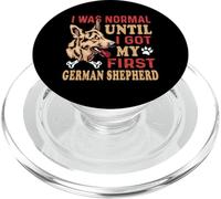 Ero normale fino a quando non ho ottenuto il mio primo pastore tedesco PopSockets PopGrip per MagSafe