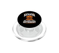 Ero un banchiere ma poi ho perso interesse in pensione gioco di parole PopSockets PopGrip per MagSafe