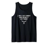 Ero Un Cowboy Gay Molto Prima Che diventasse alla Moda sconvolgente Queer Canotta
