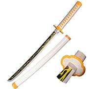 Eroberer Replica Spade Cosplay Spade Agatsuma Zenitsu Samurai Spada, Spada di plastica Prop Play Halloween Cosplay Regalo 30 Pollici