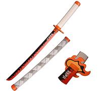 Eroberer Replica Spade Cosplay Spade Rengoku Kyoujurou Samurai Spada, Spada di plastica Prop Play Halloween Cosplay Regalo 30 Pollici