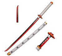 Eroberer Replica Spade Cosplay Spade Rengoku Kyoujurou Samurai Spada, Spada di plastica Prop Play Halloween Cosplay Regalo 40 Pollici