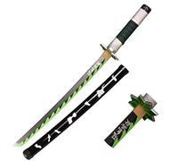 Eroberer Replica Spade Cosplay Spade Shinazugawa Sanemi Samurai Spada, Spada di plastica Prop Play Halloween Cosplay Regalo 30 Pollici