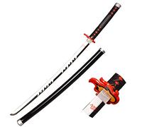 Eroberer Replica Spade Cosplay Spade Tanjirou Samurai Spada, Spada di plastica Prop Play Halloween Cosplay Regalo 40 Pollici