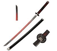 Eroberer Replica Spade Cosplay Spade Tanjirou Samurai Spada, Spada di plastica Prop Play Halloween Cosplay Regalo 40 Pollici