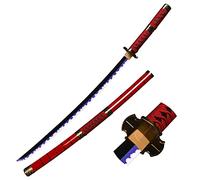 Eroberer Replica Spade Legno Anime Cosplay Spada, Roronoa Zoro Samurai Spada, Anime Fan, Kitetsu Coltello Rosso