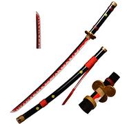 Eroberer Replica Spade Legno Anime Cosplay Spada, Roronoa Zoro Samurai Spada, Anime Fan, Sky Feather Slash, Lama Nera Yama Enma