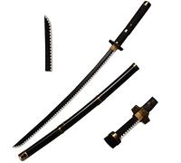 Eroberer Replica Spade Legno Anime Cosplay Spada, Roronoa Zoro Samurai Spada, Anime Fan, Yubashiri Coltello Nero