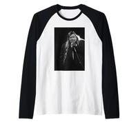 Eroe della Commedia di Sam Kinison a casa di Malibu di Michael Grecco Maglia con Maniche Raglan