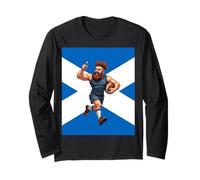 Eroe Scozzese del Rugby Maglia a Manica