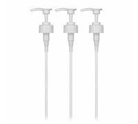 Erogatore a pompa da 5 litri, confezione da 3 erogatori a pompa per contenitore da 5 litri, dose da 4 ml, ideale per shampoo, alcol, oli, ecc., 38 mm (confezione da 3)