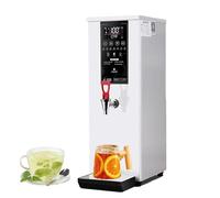 Erogatore acqua calda commerciale scaldabagno elettrico macchina for acqua calda all'ora acciaio inossidabile grande capacità riscaldamento rapido for ristoranti hotel uffici(White)