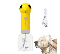 Erogatore Automatico Di Sapone Schiumogeno | Spruzzatore Schiuma Shampoo per Bagno Cani Gatti | Ricaricabile per Gatti Cuccioli Animali Domestici