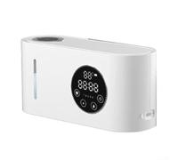 Erogatore automatico igienico del sapone con il chiaro pannello che visualizza le informazioni operative in tempo reale (A)