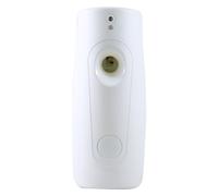 Ebano Erogatore Automatico con Timer, Compatibile con Tutte Le bombole Formato 250 ml, profumi per Ambiente e insetticidi,Liberatore Dispenser, Colore Bianco