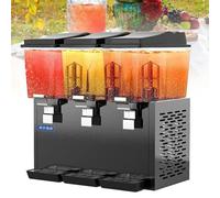 Erogatore commerciale della bevanda dell'acciaio inossidabile con il regolatore del termostato, 3 capacità dei carri armati 48L per uso domestico e di ospitalità