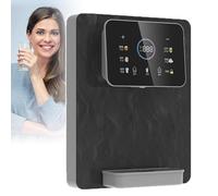 Erogatore D'Acqua A Parete Con Acqua Calda E Fredda Istantanea, Blocco Di Sicurezza Elettronico Per Bambini, Temperatura Regolabile E Touchscreen - Per Uso Domestico, Ufficio E Commerciale(Black)