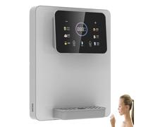 Erogatore Di Acqua Calda Istantanea A Parete (2100 W) - Blocco Di Sicurezza Elettronico Per Bambini, Temperatura Regolabile Ed Erogazione A Dosaggio Controllato - Per Mense,Uffici E Cucine(Gray)