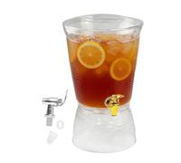 Erogatore di Succhi,Contenitore per Bevande Fredde da 6L - Dispenser per Limonata con Rubinetto | per Festa Ufficio Ristorante Compleanno Barbecue Riunione Picnic