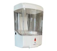 Erogatore Dispenser A Muro Per Gel Igienizzante O Sapone Liquido 700 Ml | Dosatore Manuale Con Pulsante A Pressione | Design Pratico E Igienico