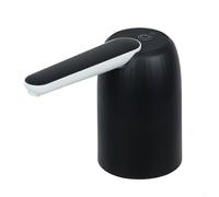 Erogatore elettrico a pompa dell'acqua per uso domestico, compatto, portatile e compatibile con la maggior parte dei contenitori d'acqua (nero)