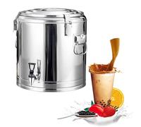 Erogatore isolato della bevanda, thermos commerciale dell'acciaio inossidabile per l'acqua del tè del caffè