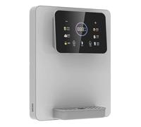 Erogatori di Acqua Calda Istantanea a Parete, Distributore Acqua Calda e Fredda da 2200 W con Blocco Bambini, Capacità di Riscaldamento 19 L/h per Casa e Ufficio(White)