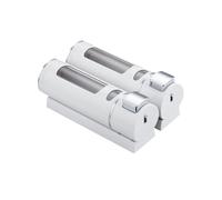 Erogazione Dosatore manuale di sapone liquido con pompa a parete, doppia testa, in plastica ABS Decoracion Para Cocina