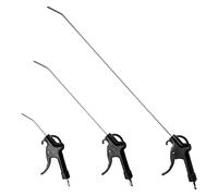 eROOSY 3 Pezzi Pistola Soffiaggio lunga Pistola per soffiaggio ad aria 95mm 295mm 490mm Lunga Pistole ad aria Compressa (Nero)