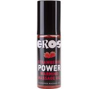 Eros Power Warming - Olio da Massaggio Riscaldante alla Fragola 100 ML