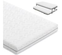 EROSS CONFORT Materasso per letto nido 80 x 180 cm. Materasso letto a castello giovanile. Anallergico. Trattamento antibatterico. Custodia con cerniera sfoderabile. Lavabile e traspirante
