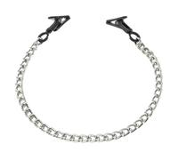 Rimba Nipple Clamps Morsetti per Capezzoli Regolabili argento e nero
