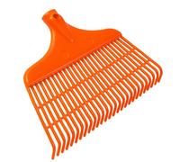 ERPINA Scopa per foglie, larghezza 40 cm, robusto rastrello, rastrello con testa in plastica, qualità professionale per una rimozione efficiente delle foglie, ideale per proprietari di giardini