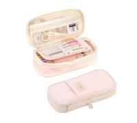 ERQIAO Astuccio creativo di grande capacità, a doppio strato, per la scuola, per ragazze, N. 1., Taglia unica