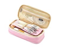 ERQIAO Astuccio creativo di grande capacità, a doppio strato, per la scuola, per ragazze, N. 6, Taglia unica