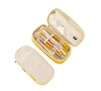 ERQIAO Astuccio creativo di grande capacità, a doppio strato, per la scuola, per ragazze, N. 7., Taglia unica