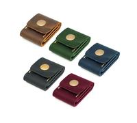 ERQIAO Custodia per plettri per chitarra Custodia per plettri per chitarra Custodia organizer per basso elettrico classico, Rosso vinaccia, Taglia unica