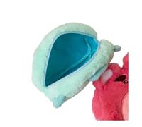 ERQIAO Kawaii - Astuccio di peluche di grande capacità, borsa di immagazzinaggio rosa per ragazze scuola ufficio organizzatore di forniture di cancelleria, verde, Taglia unica