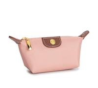 ERQIAO Portamonete da donna con cerniera, portatile, in tessuto Oxford, design di marca, idea regalo per donne, borsa da viaggio, borsa da trucco, rosa, Taglia unica