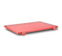 Erre4m Tagliere Professionale ERR4M in polietilene con Fermi. (Rosso, 60x40)